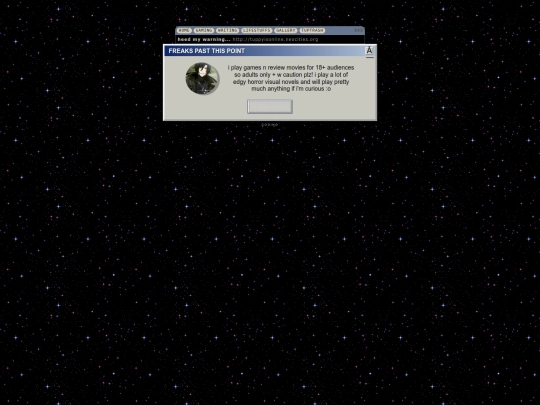 warn screenshot
