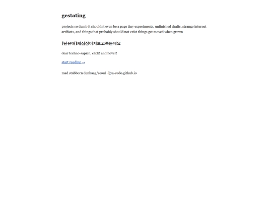 projects screenshot