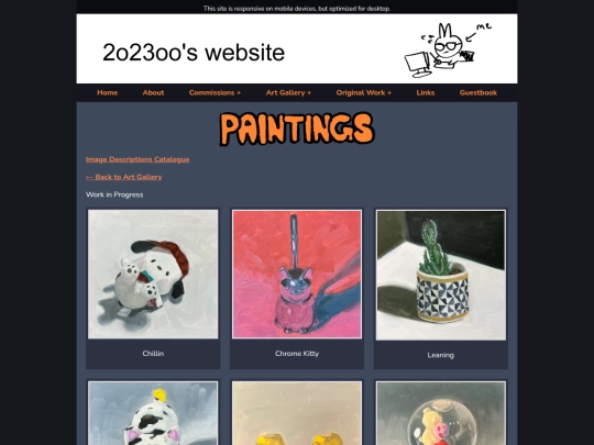 paintings screenshot