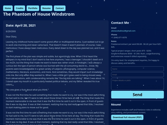 portfolio/phantom screenshot