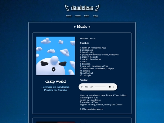 music screenshot
