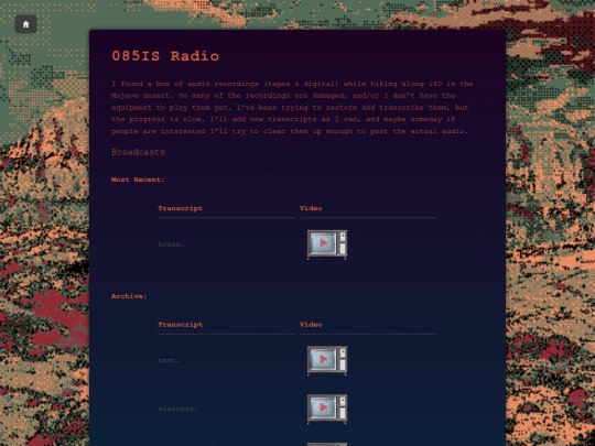 085ISRadio/085IS screenshot
