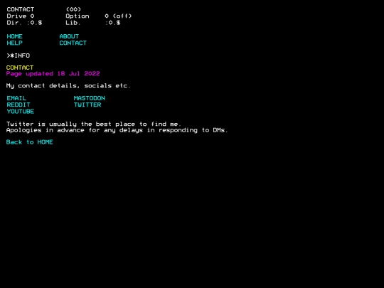 contact screenshot