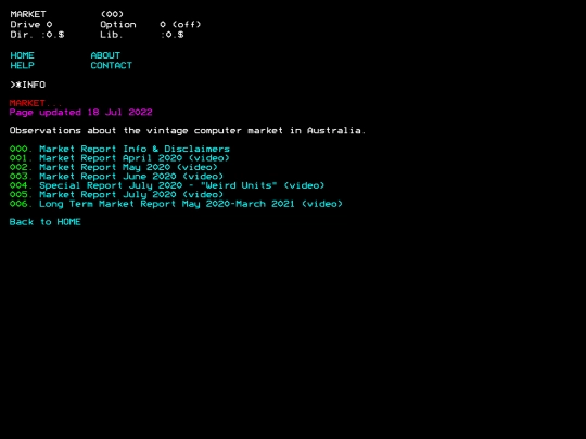 market screenshot