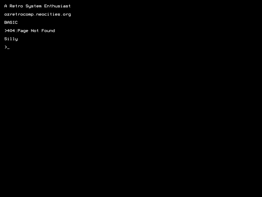 not_found screenshot