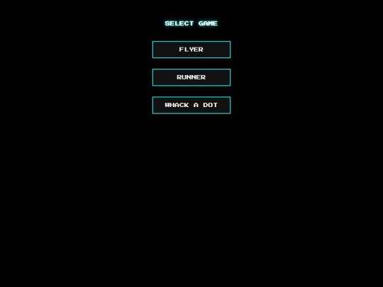 menu screenshot