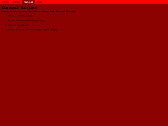 contact screenshot