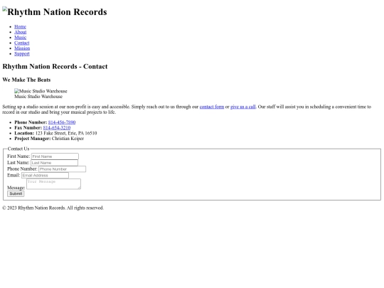 css/final_project_contact screenshot