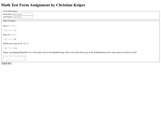 math_test_form_assignment screenshot