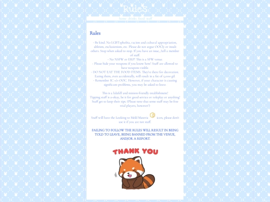 rules screenshot