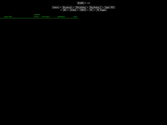 gamecolle/galleryindex screenshot