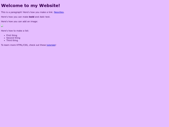 test screenshot