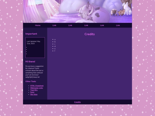 credits screenshot