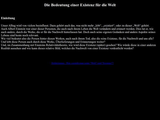 Existenz screenshot