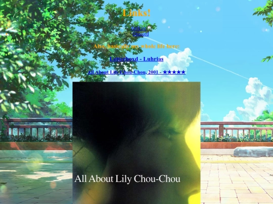 Links screenshot