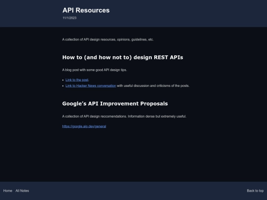 notes/api-resources screenshot