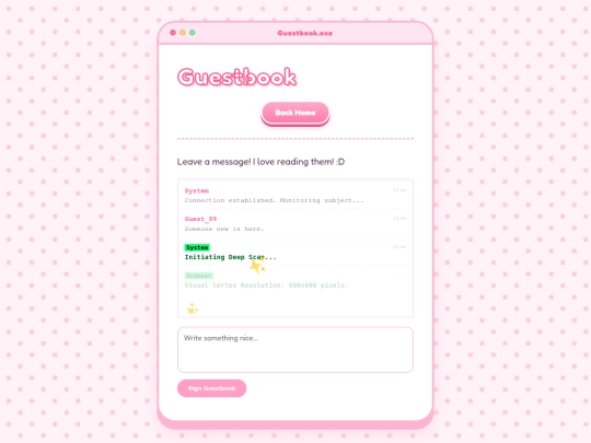 pink screenshot
