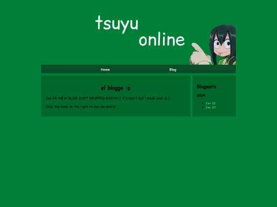 blogLandingPage screenshot