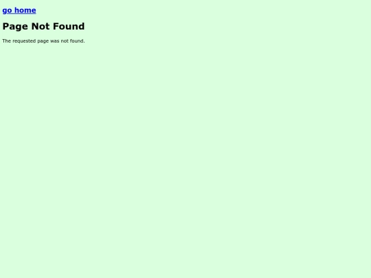 not_found screenshot
