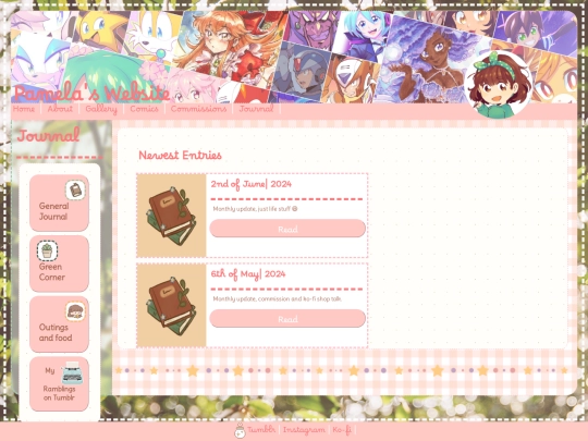 Journal screenshot