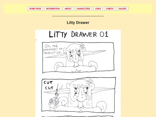 Litty drawer screenshot