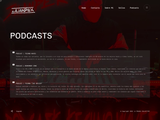 podcasts screenshot
