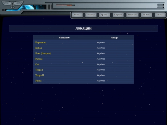 pandektes/mysticism/locations screenshot