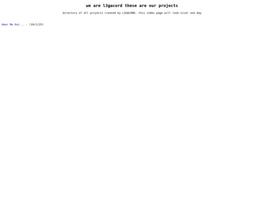 l3gacord screenshot