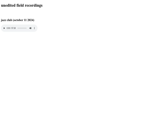 misc/fieldrecording screenshot