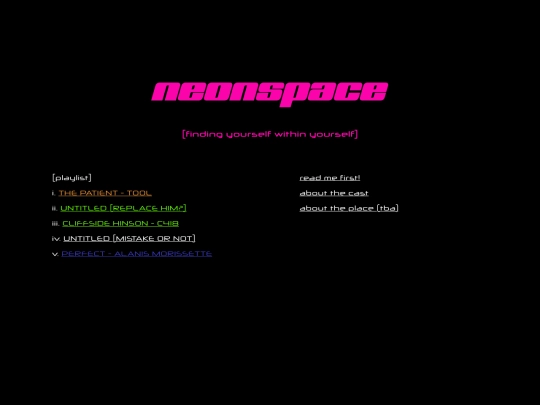 neonspace screenshot