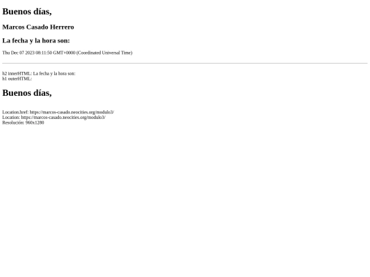 modulo3 screenshot
