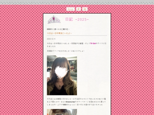 blog/diary-2025 screenshot
