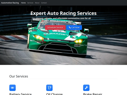 template/demo/Auto-Service screenshot