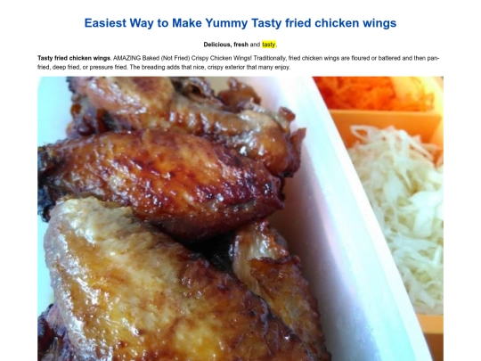 323-easiest-way-to-make-yummy-tasty-fried-chicken-wings screenshot