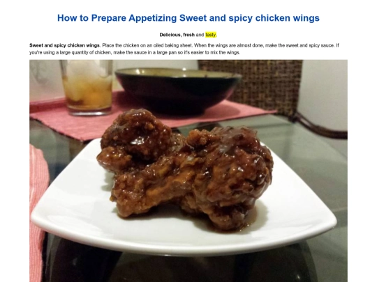 329-how-to-prepare-appetizing-sweet-and-spicy-chicken-wings screenshot