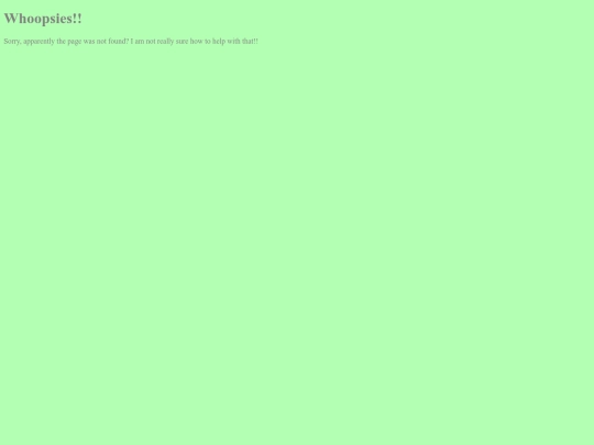 not_found screenshot