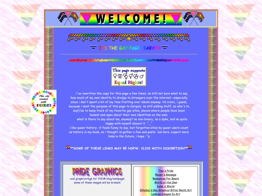 gaypage screenshot