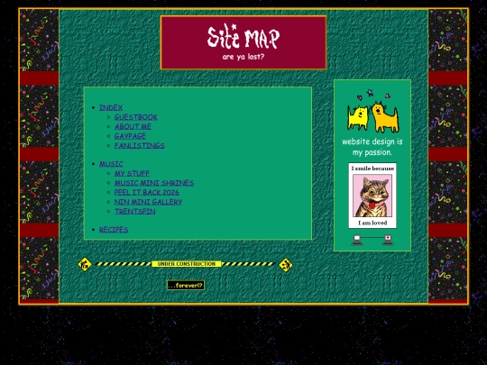 sitemap screenshot