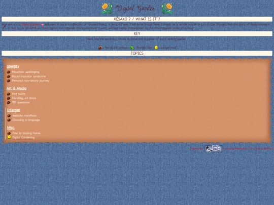 garden/intro screenshot