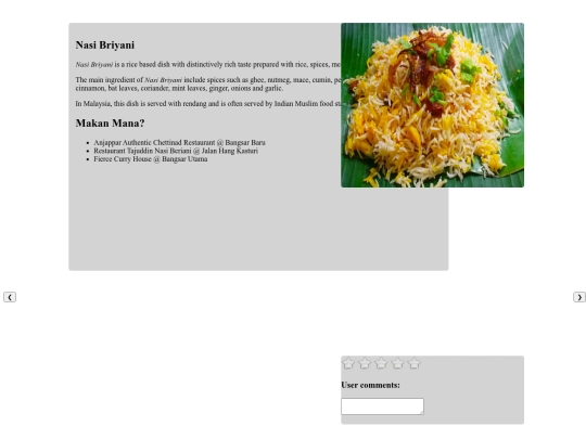 nasibriyani screenshot