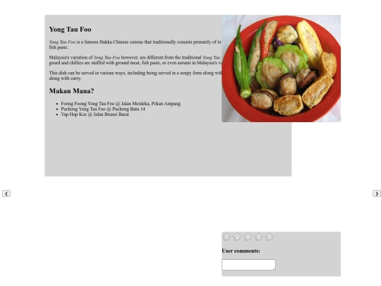 yongtaufoo screenshot
