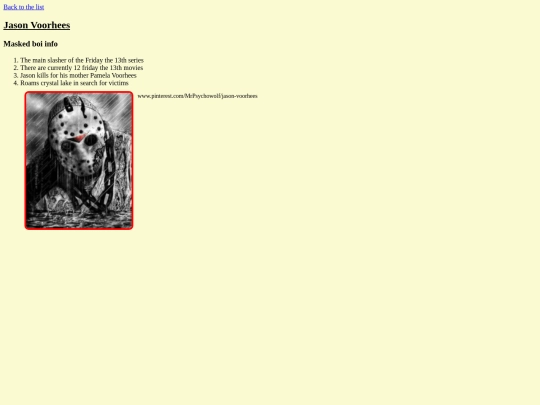 Jasonvoorhees screenshot