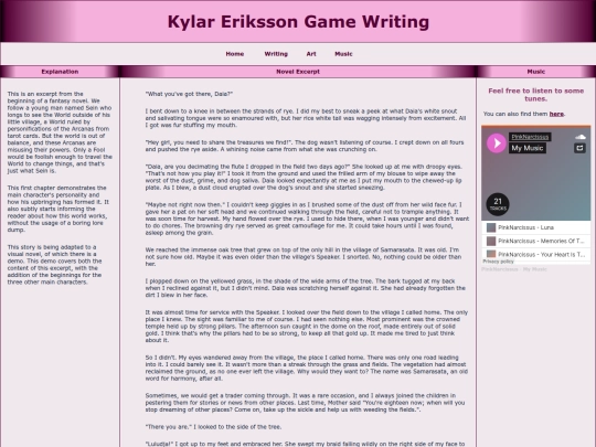 tradwriting screenshot