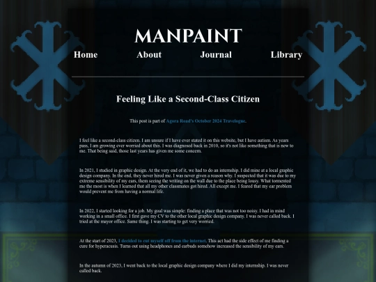 journal/second-class screenshot