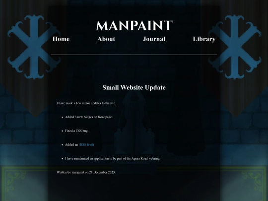 journal/update1 screenshot