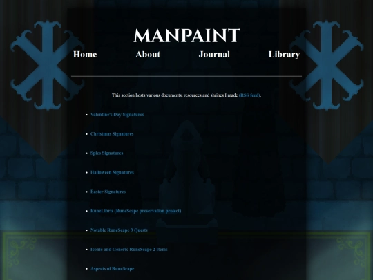library screenshot