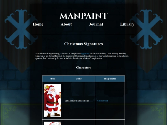 library/christmas-signatures screenshot