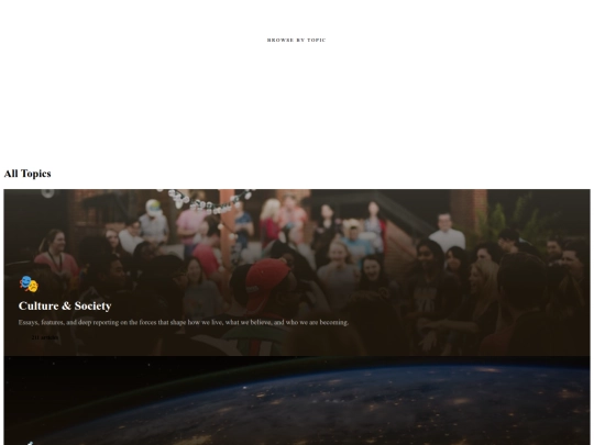 topics screenshot