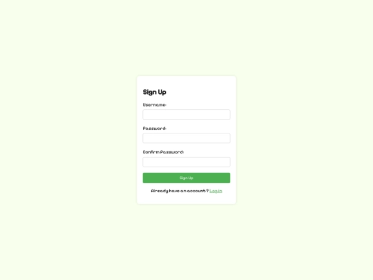 signup/SignUP screenshot