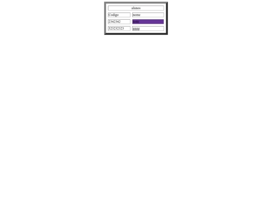 paginas/tabela screenshot